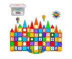 Playpals Kids Magnetic Tiles Blocks Building Educational Toys Child Gift 120PCS