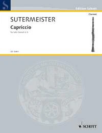 Sutermeister - Capriccio Clarinet Solo (Softcover Book)