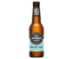 4 Pines Pacific Ale, Summer Ale, Fresh & Fruity, 3.5% ABV, 330mL (Case of 24 Beer Bottles)