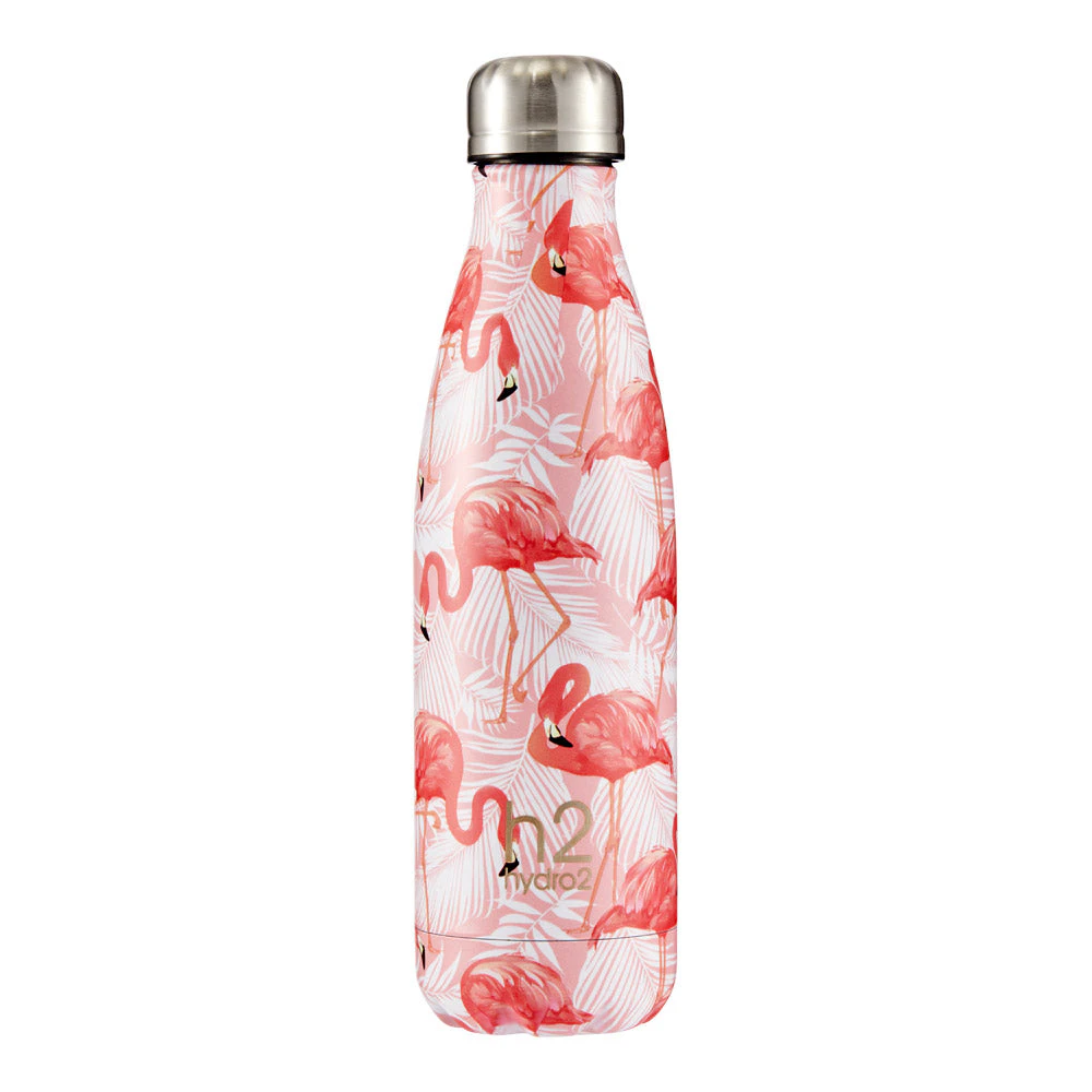 h2 hydro2 h2 Quench Bottle 500ml - Flamingo