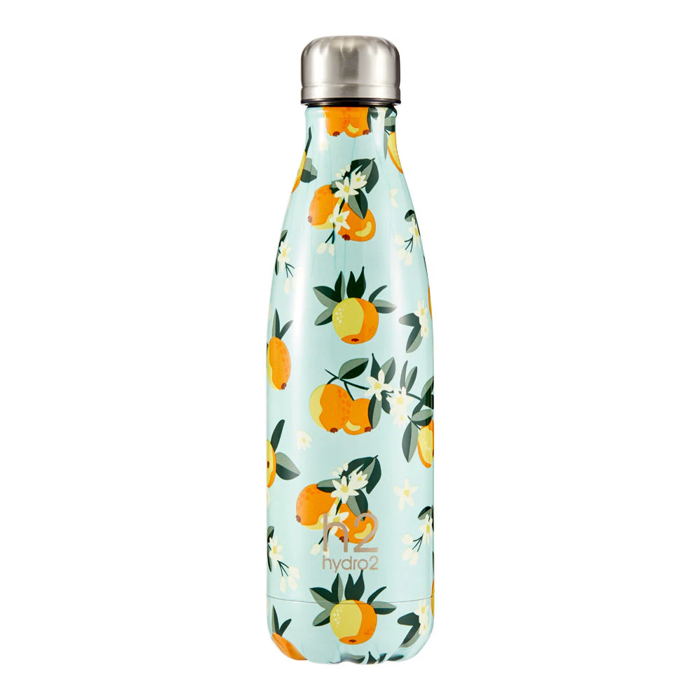 h2 hydro2 h2 Quench Bottle 500ml - Oranges