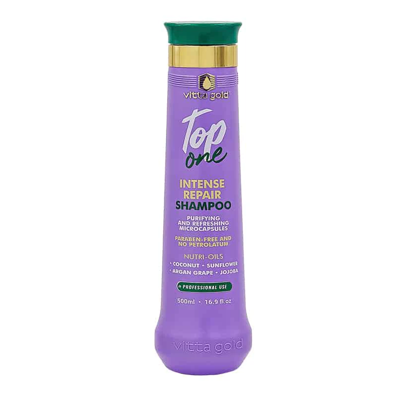 Top One Organic Shampoo 500ml Best for Colour Protection & Intense Repair