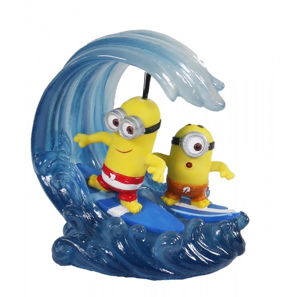 Penn-Plax Minions Kevin & Stuart Surfing Small