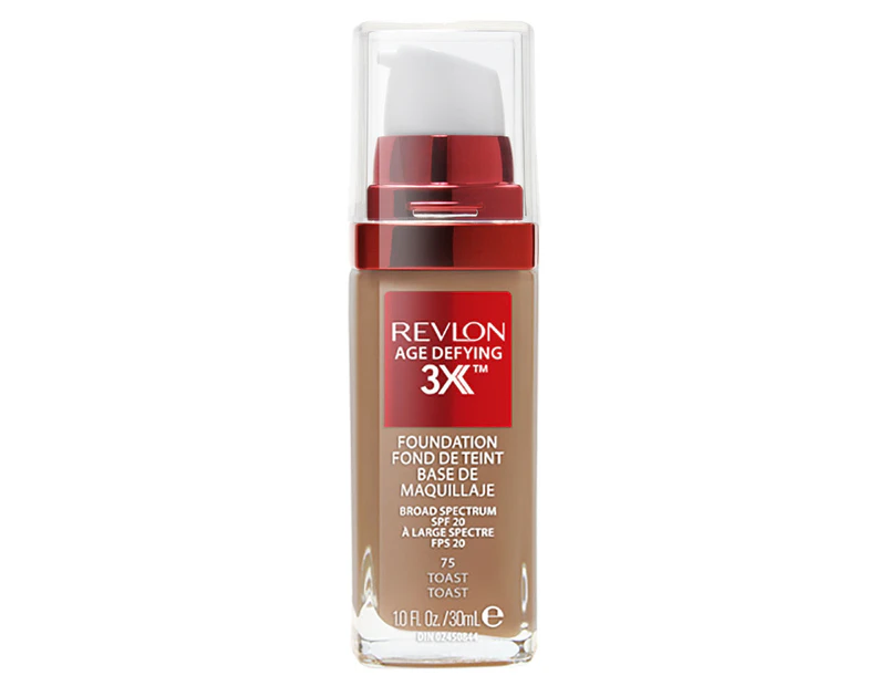 Revlon Age Defying 3x Foundation 30ml 75 Toast