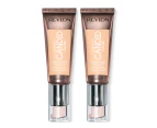 Revlon Photoready Candid Glow Moisture Glow Foundation 22ml 110 Porcelain 2 Pack