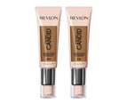 Revlon Photoready Candid Natural Finish Anti Pollution Foundation 22ml 510 Cappuccino 2 Pack