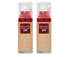 Revlon Age Defying 3x Foundation 30ml 05 Fresh Ivory 2 Pack