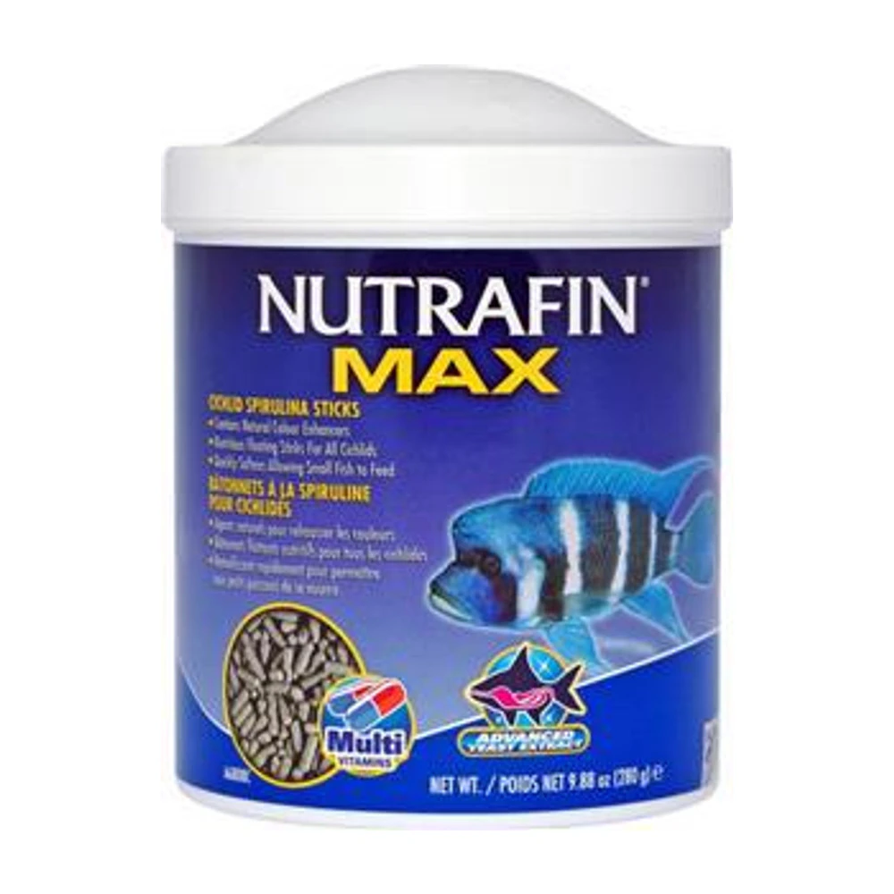 Nutrafin Cichlid Spirulina Sticks 280gm (A6808)