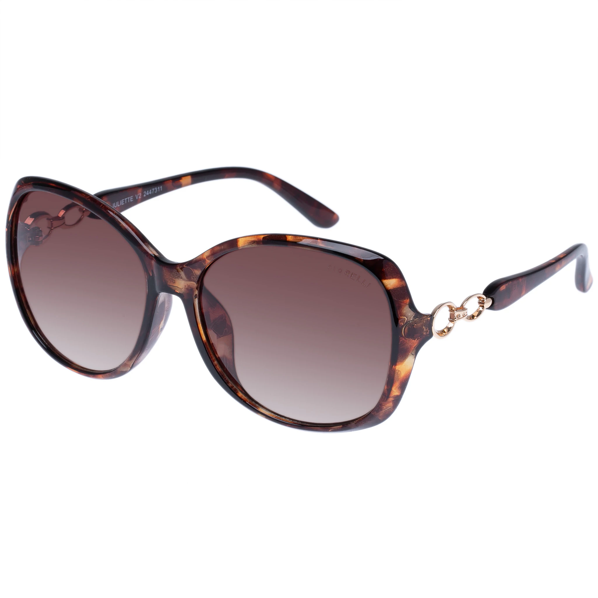 Fiorelli Female Juliette V2 Tort Wrap Sunglasses