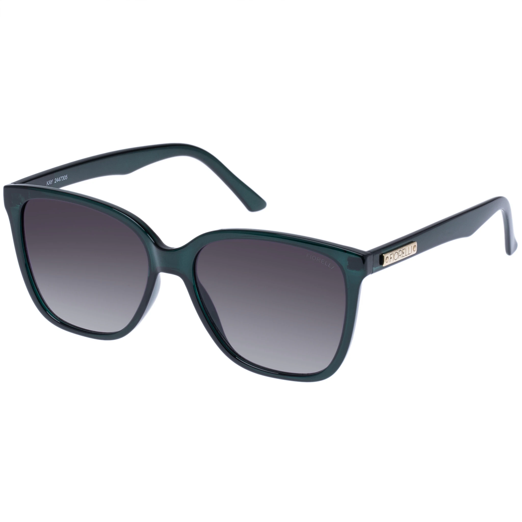 Fiorelli Female Kay Crystal Emerald Square Sunglasses