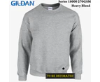 Gildan Sport Grey Heavy Blend Sweat Sweater Jumper Sweatshirt Mens
