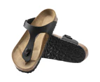 Birkenstock Gizeh Birko-Flor Regular Fit - BLACK