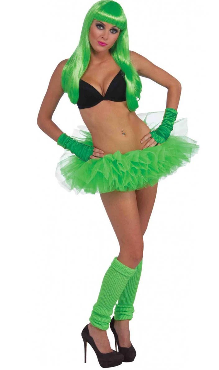 Neon Green Tutu Adult Skirt