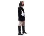 Elizabethan King Men's Deluxe Medieval Costume - Genuine California Costumes & New