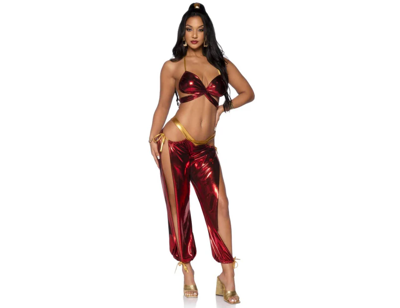 Ruby Desert Princess Womens Sexy Red Jasmine Costume Womens