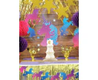 Unicorn Glitter Cut Out Party Decoration