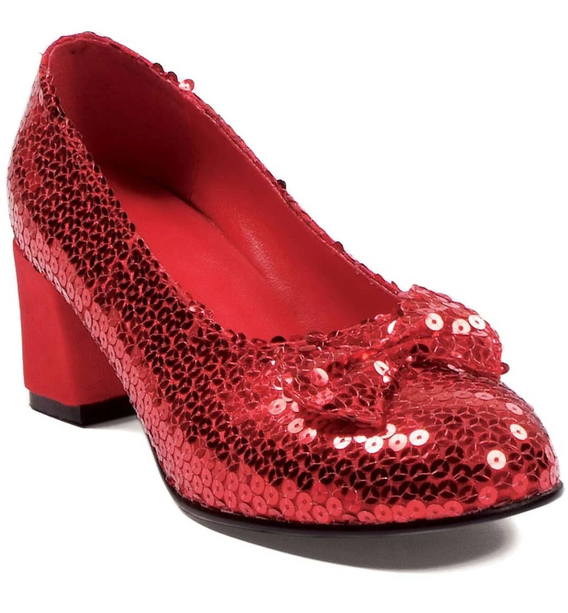 Judy Women's Sequined Red Platform Heel Costume Shoes Womens