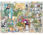 Ravensburger - Crazy Cats Tom Cat's House Plants Puzzle 500pc