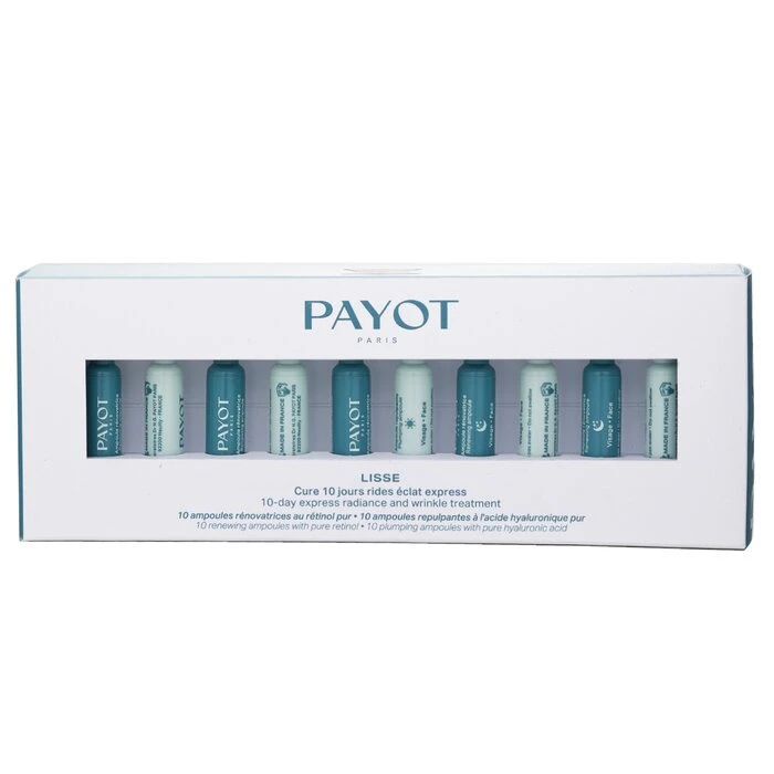 Payot Lisse 10Day Express Radiance and Wrinkle Treatment 10x1ml/0.03oz