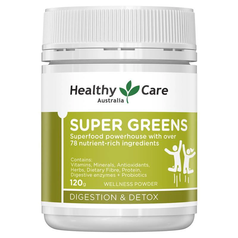 Healthy Care Australia Super Greens | Supplements Australia