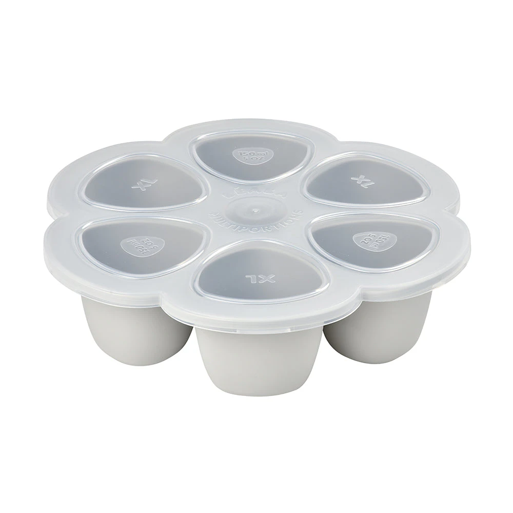 Beaba Silicone Multiportions 150ml Freezer Tray - Light Mist