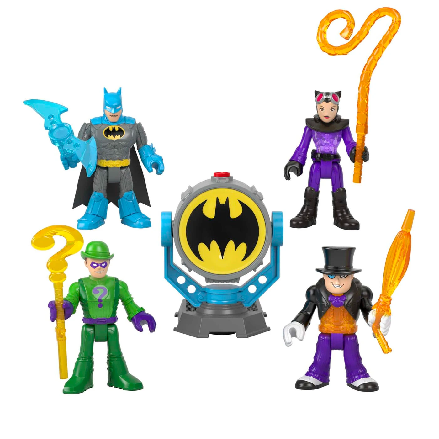 Imaginext - Dc Super Friends Bat-Tech Bat-Signal Multipack