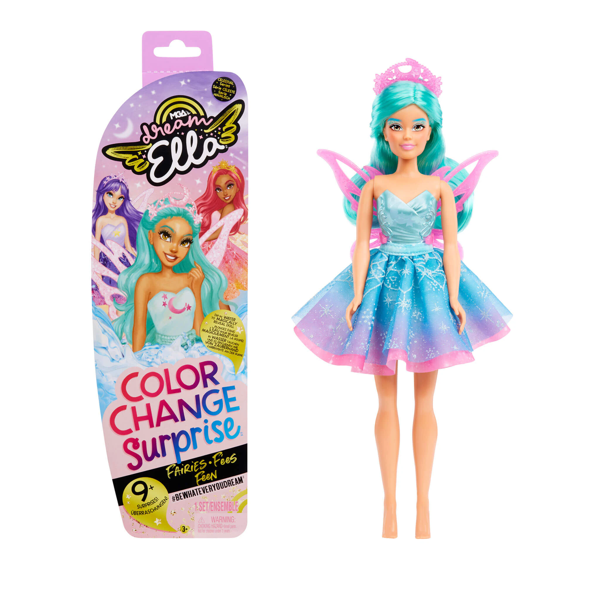 Dream Ella Color Change Surprise Fairies Celestial Series Doll - Dreamella