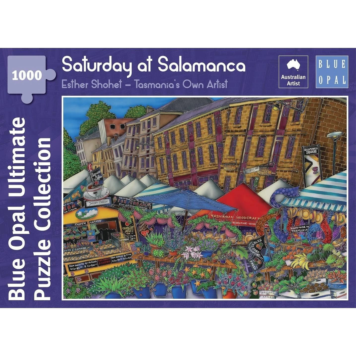 Blue Opal - Saturday At Salamanca Jigsaw Puzzle 1000 Pieces