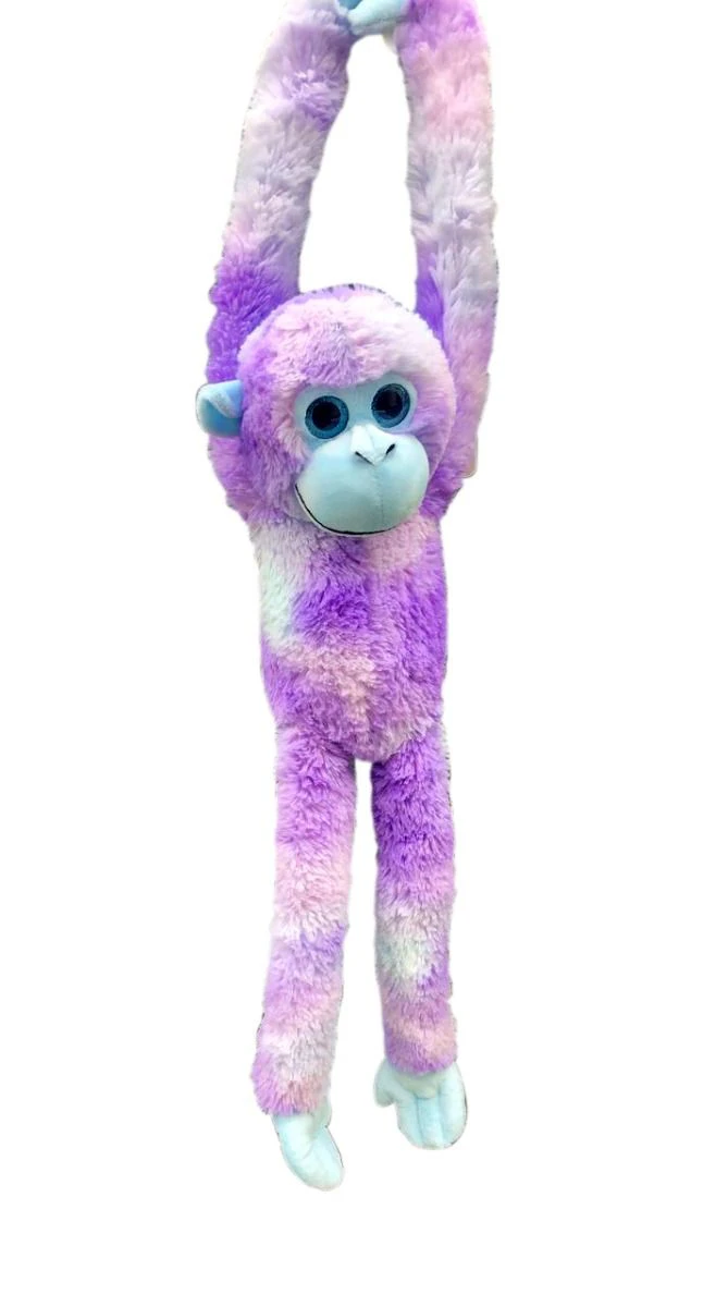 Cotton Candy - Plush Amelia Hang Monkey Purple