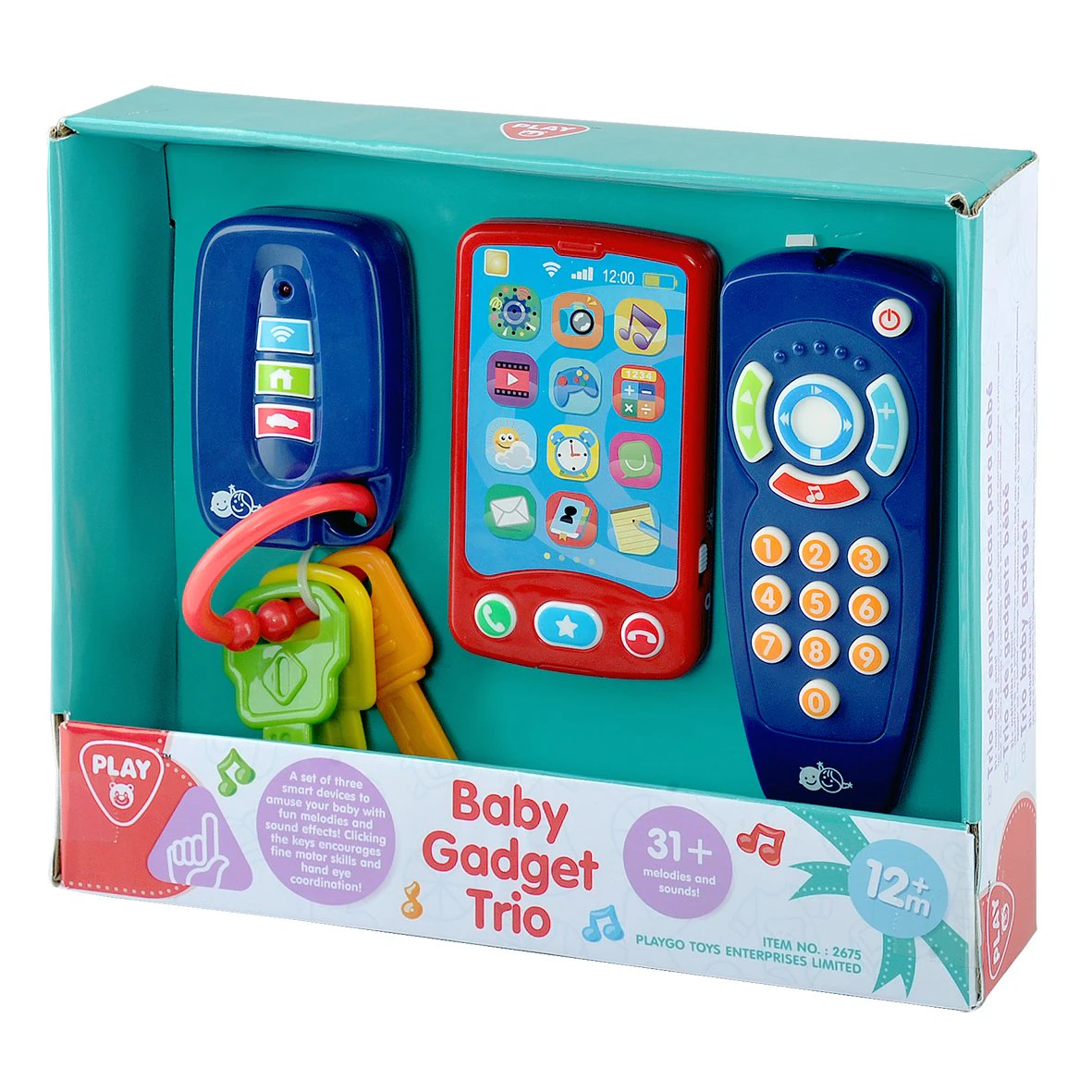 Baby Gadget Trio Battery Operated  Playgo Toys Ent. Ltd