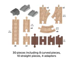 Thomas Wooden Railway Expansion Clackety Track Pack