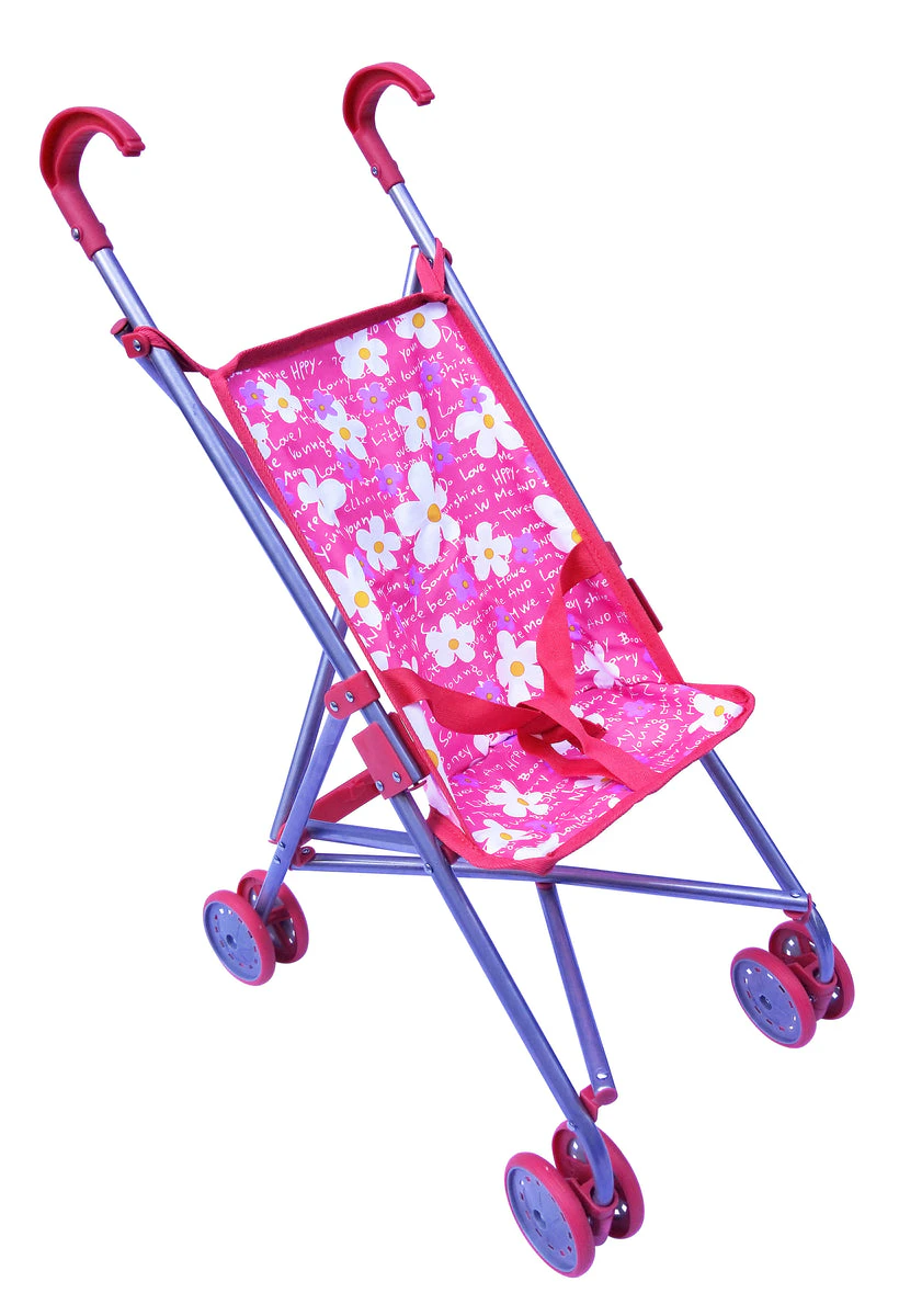 Playworld - Doll Umbrella Stroller Pink