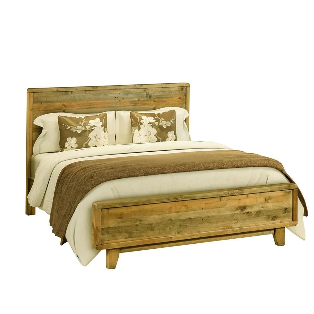 Bed Frame Queen Size Rustic Timber