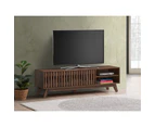 Mark Wooden TV Stand Entertainment Unit W/ 2-Doors 160cm - Walnut