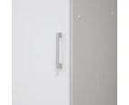 Nova 2-Door Multi-Purpose Broom Cleaning Cupboard Storage Cabinet - White