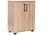 Murray 2-Door Multi-Purpose Cupboard Lowboy Storage Cabinet - Light Sonoma Oak