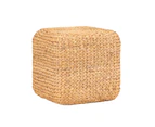 Design Square Cleo Ottoman Low Foot Stool Square - Natural