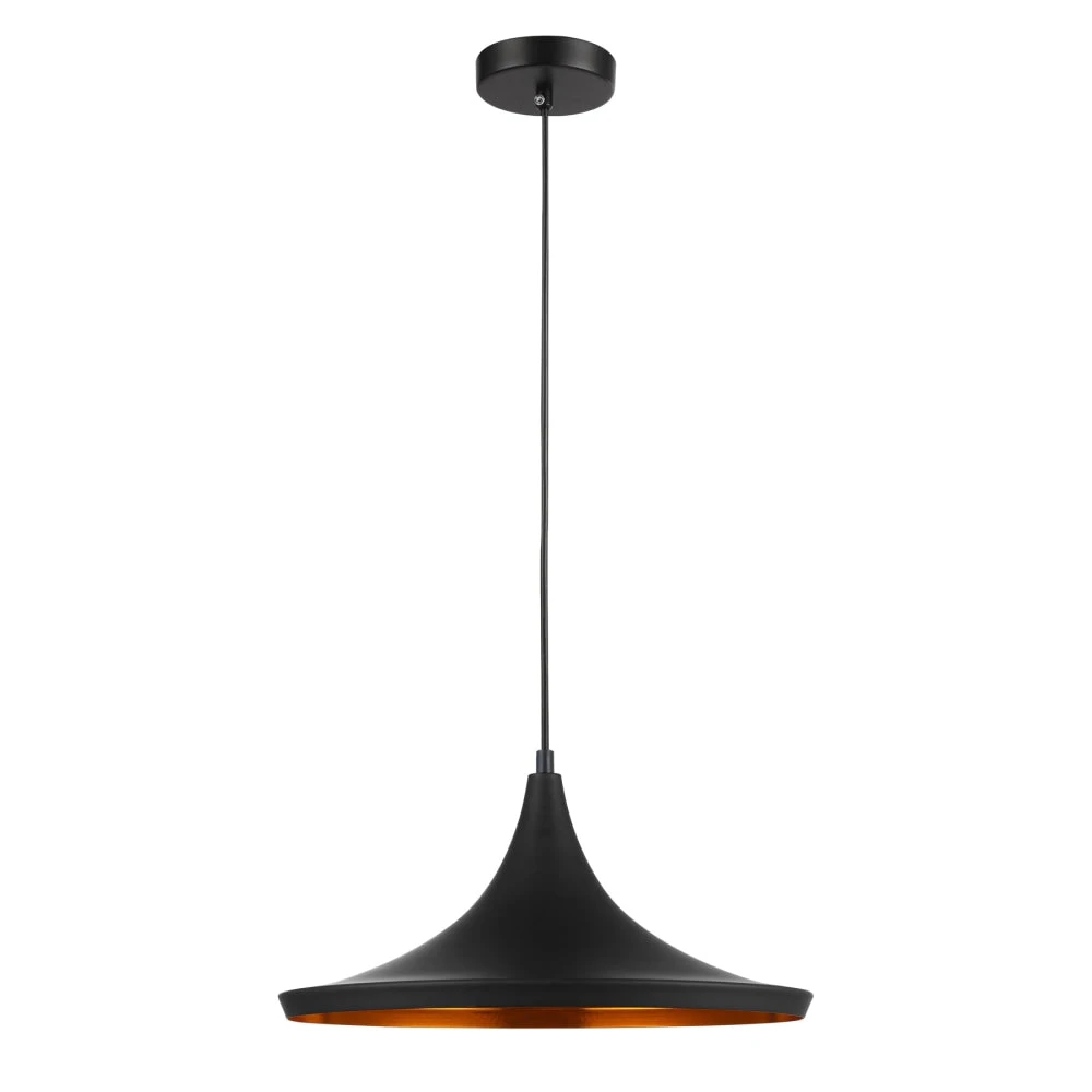 CAVIAR Pendant Lamp Light Interior ES Black Mexican Hat OD350mm