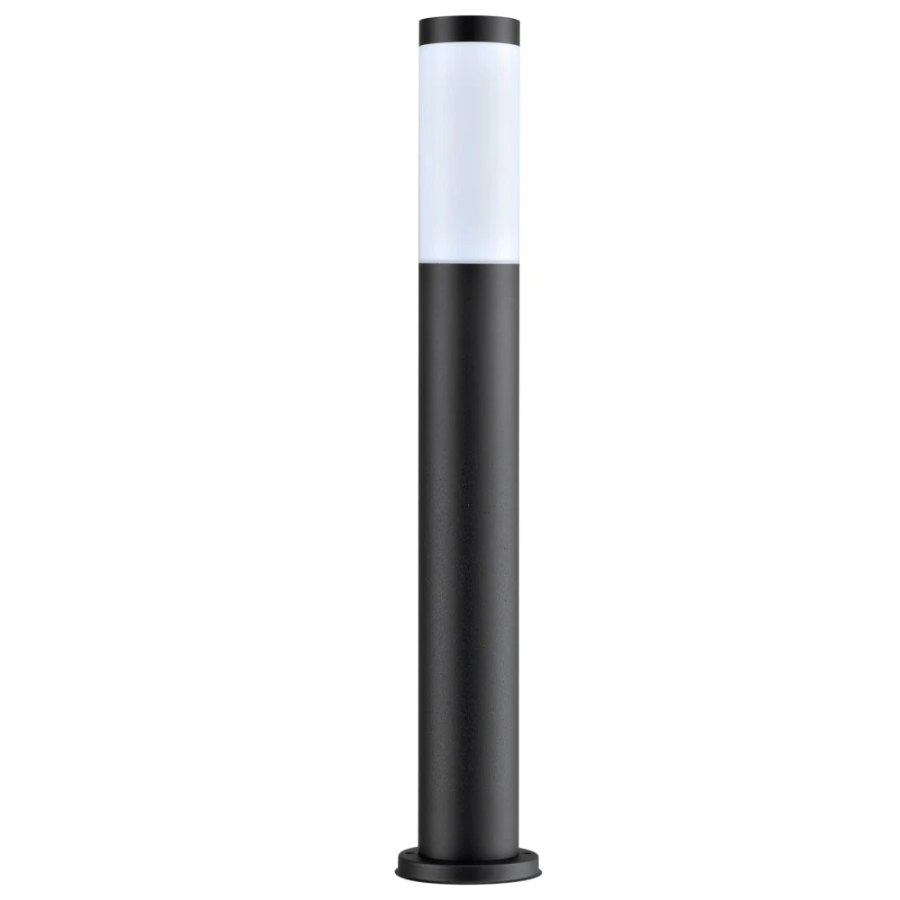 TORRE Garden Bollard Light Long Stainless Steel 304 ES (Max 18W) Black IP44