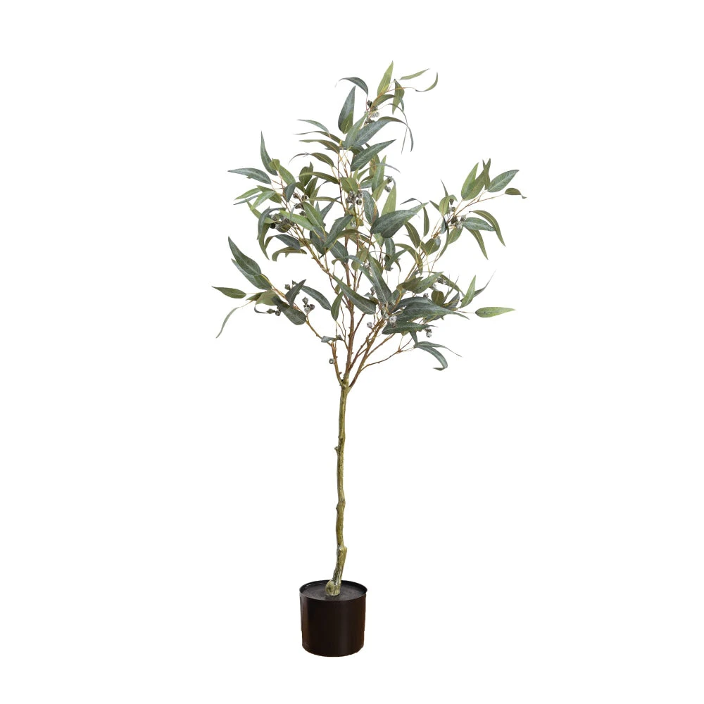 Glamorous Fusion Willow Eucalyptus 152cm Artificial Faux Plant Tree Decorative Green