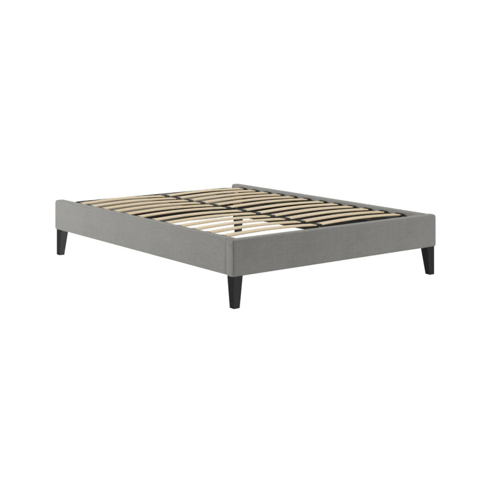 Slimline Bed Frame Stone Grey Double