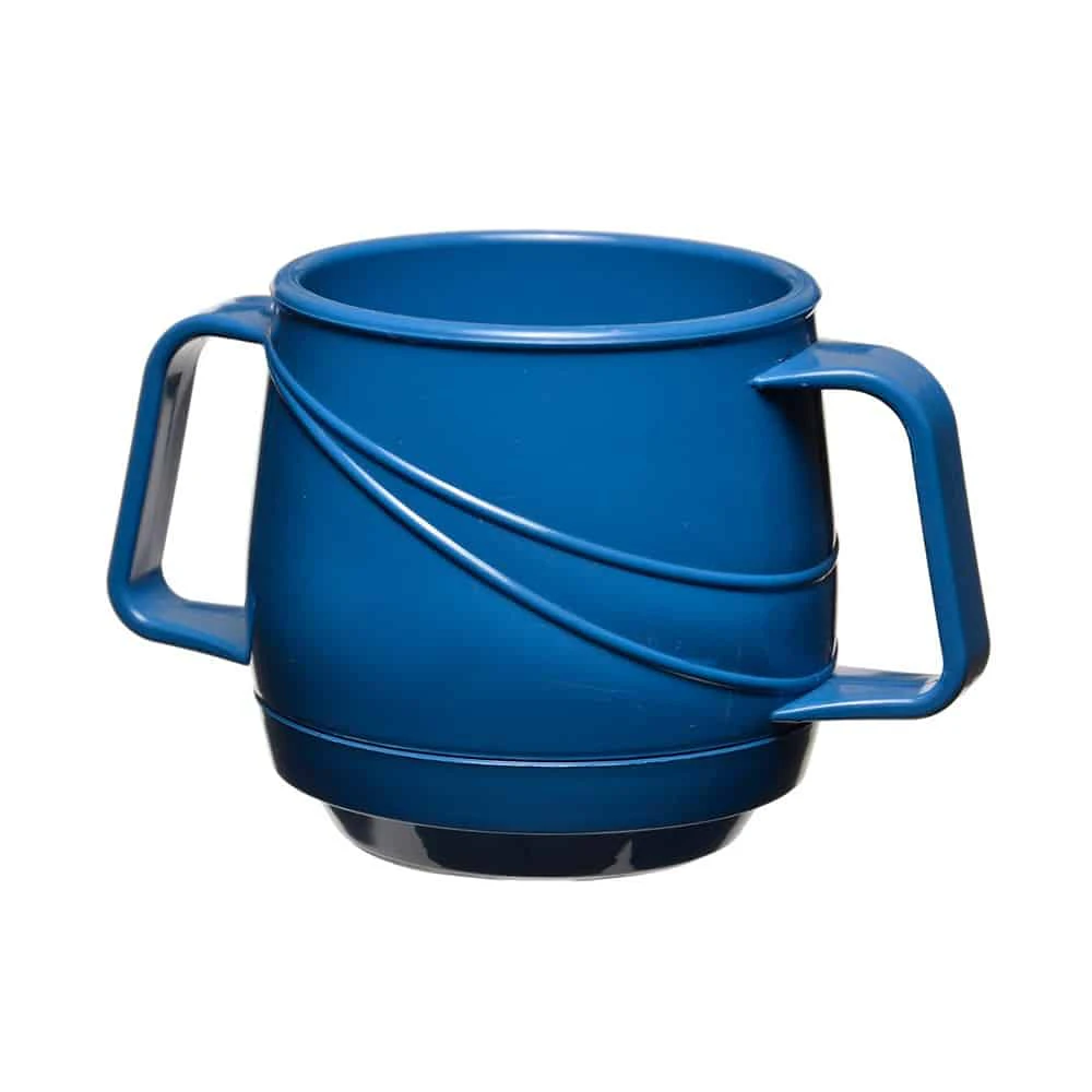 Kh Moderne Insulated Double Handle Mug Blue 250ml (#33)