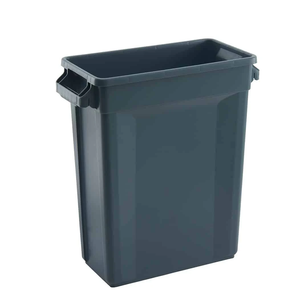 Trust Commercial® Slim Bin Grey - Slim Bin 87lt Grey (1213gy)