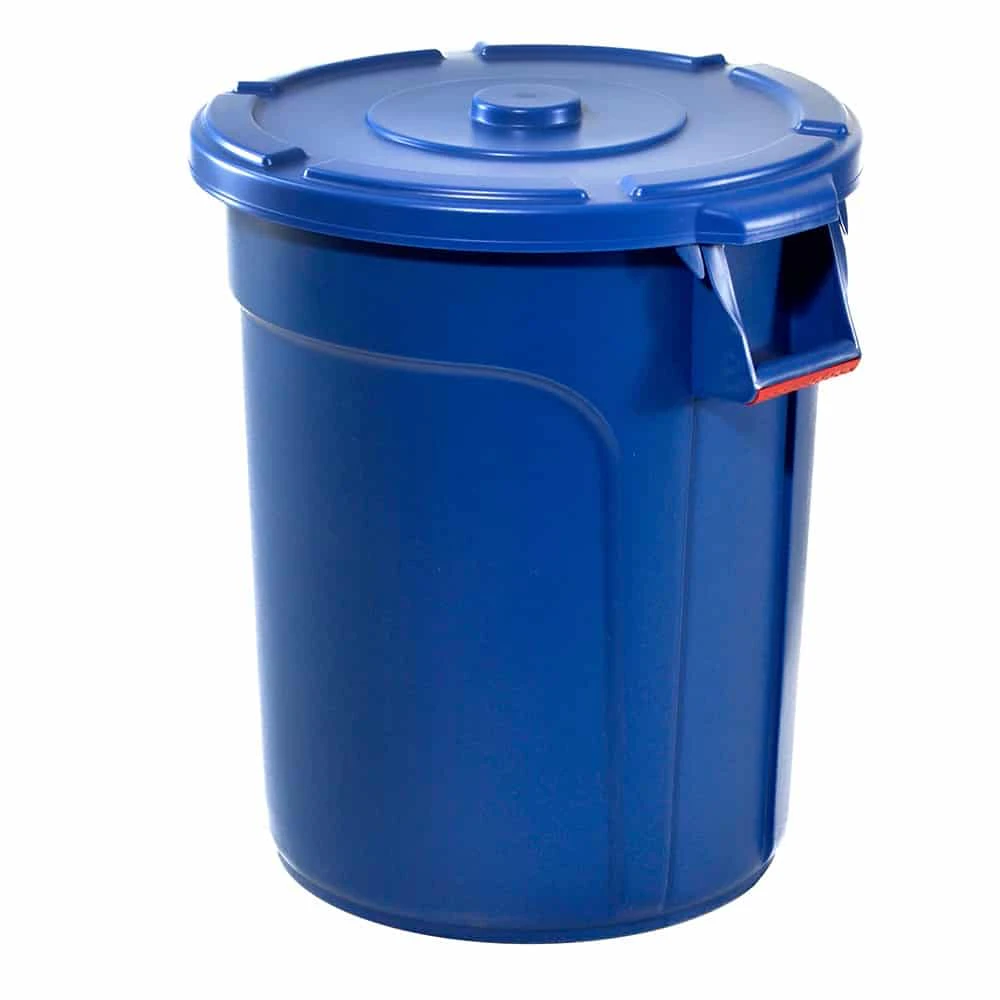 Trust® Commercial Thor Round Bin Blue - 75lt Lid Only