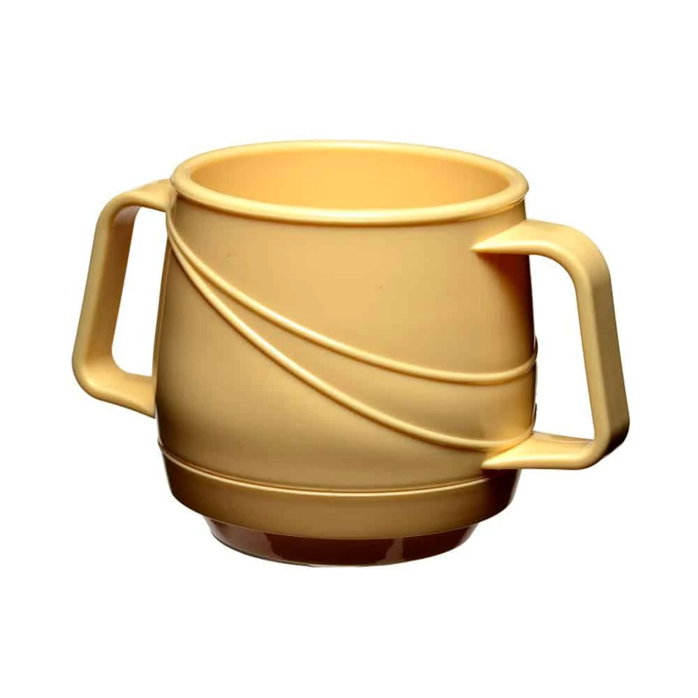 Kh Moderne Insulated Double Handle Mug Yellow 250ml (#33)