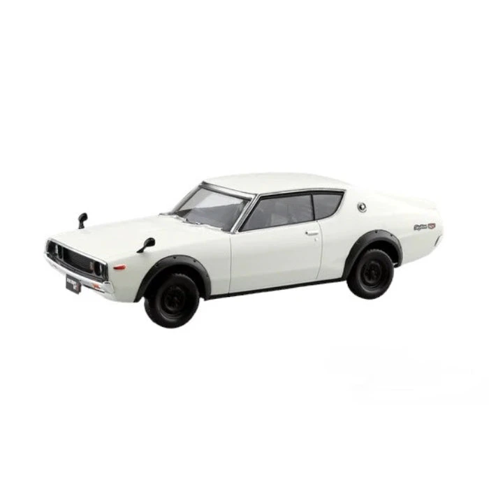 Aoshima 1/32 Nissan C110 Skyline GT-R (White) Plastic Model Kit