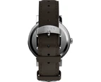 Timex Midtown 38mm Brown Leather Band Watch TW2V36500