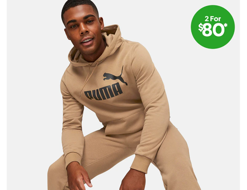 Puma Men's Essentials Big Logo Hoodie - Toasted