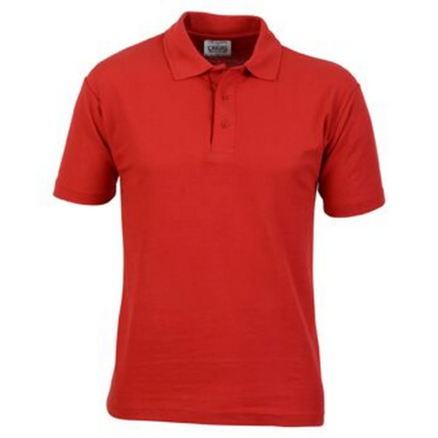 Casual Classic Mens Pique Polo (Red) - AB252