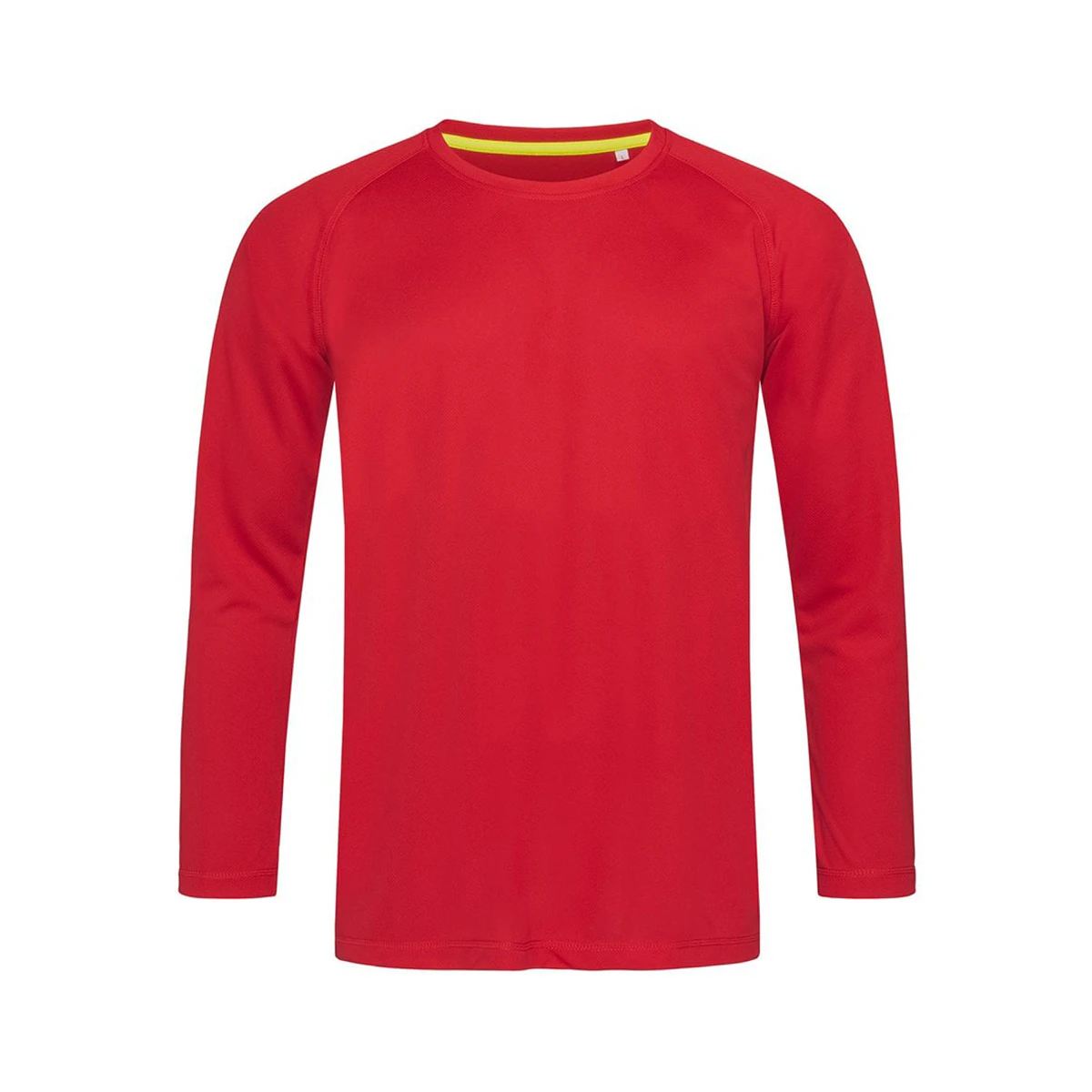 Stedman Mens Active 140 Long Sleeved Tee (Crimson Red) - AB344